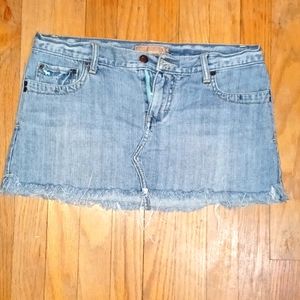 Vintage Abercrombie and Fitch denim skirt sz 6